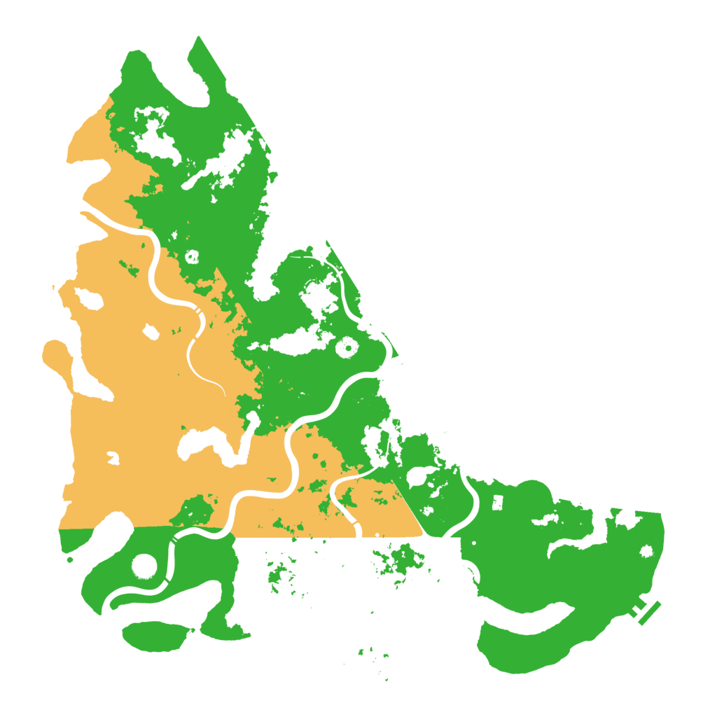 Biome Rust Map: Procedural Map, Size: 5000, Seed: 342294369