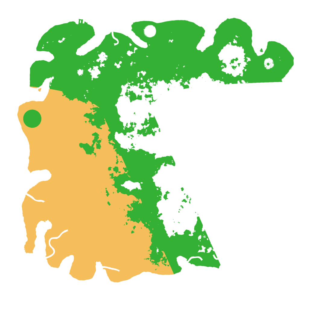 Biome Rust Map: Procedural Map, Size: 4500, Seed: 1426540060