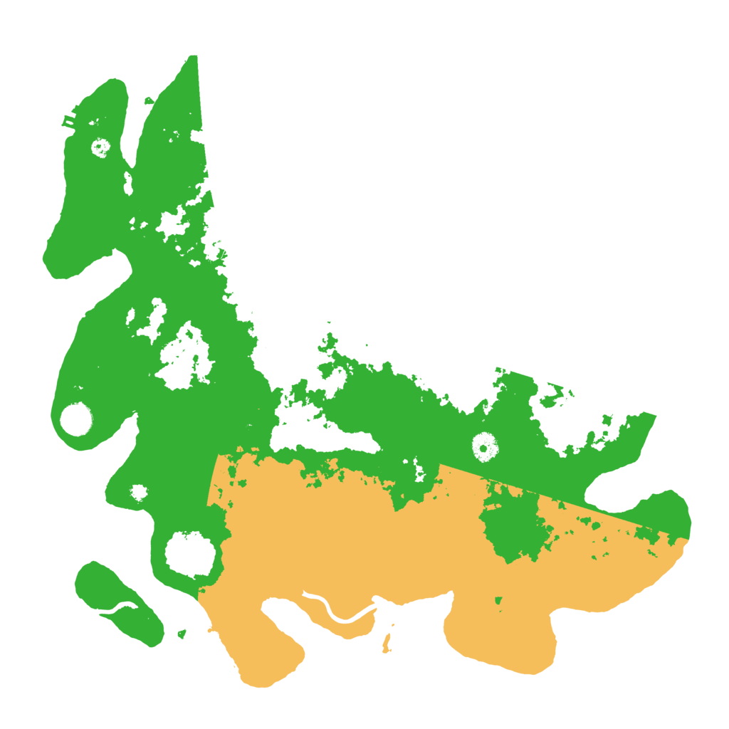 Biome Rust Map: Procedural Map, Size: 4000, Seed: 5460