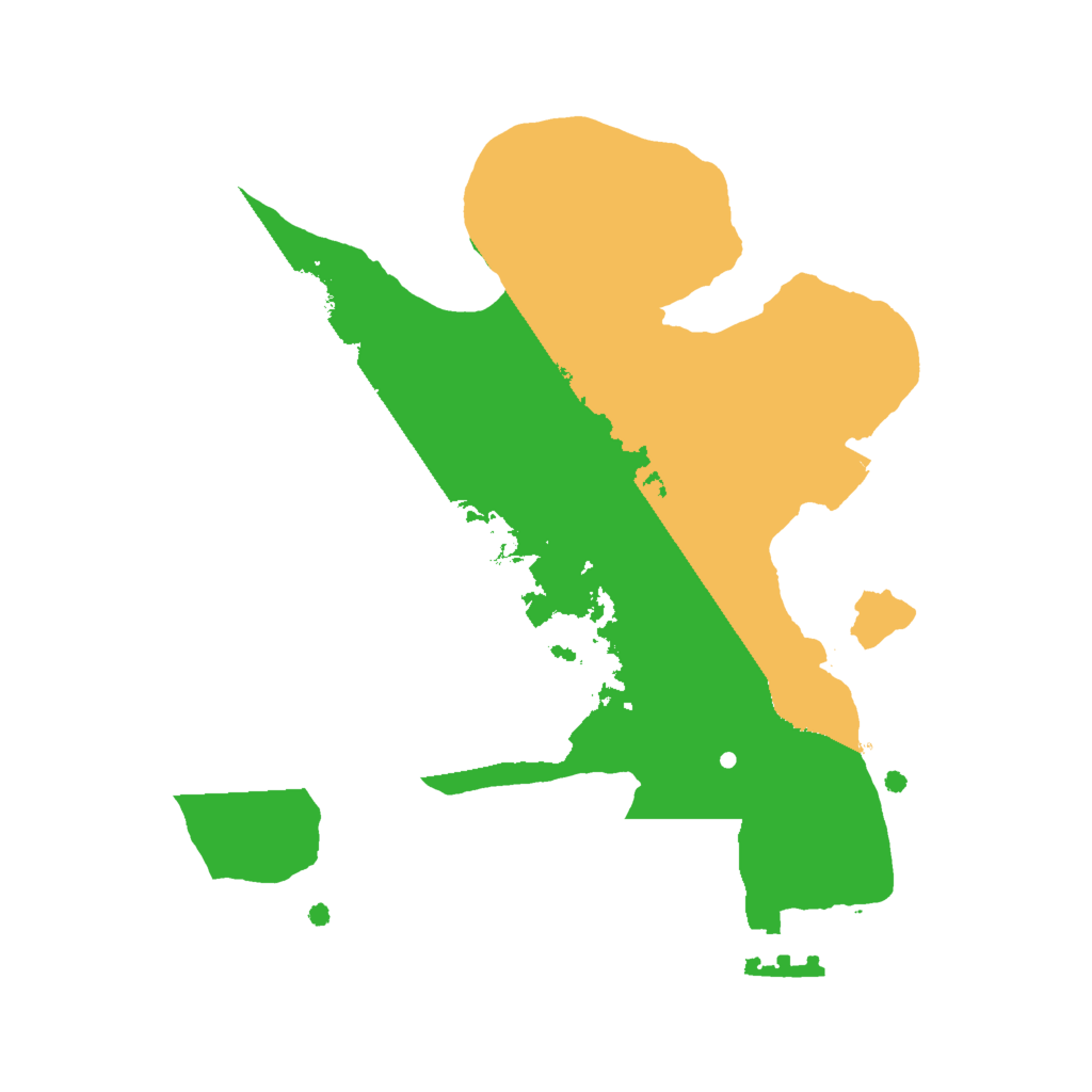 Biome Rust Map: Procedural Map, Size: 2000, Seed: 23421412