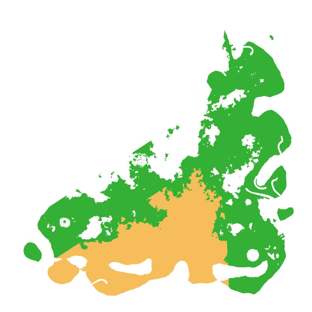 Biome Rust Map: Procedural Map, Size: 4500, Seed: 14396