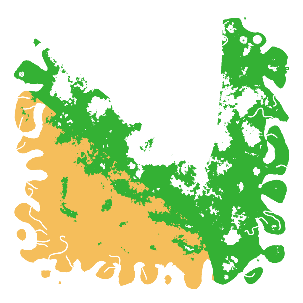Biome Rust Map: Procedural Map, Size: 6000, Seed: 922361337