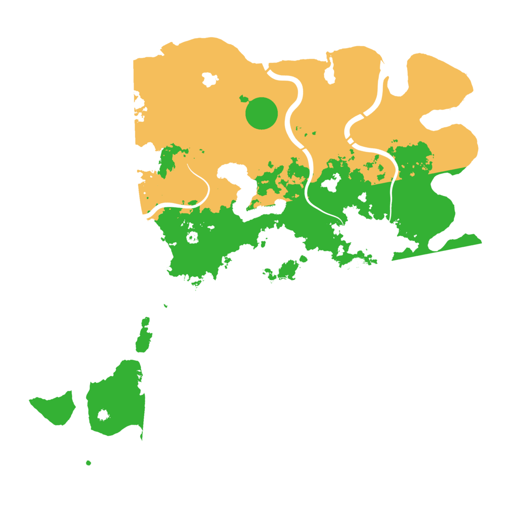 Biome Rust Map: Procedural Map, Size: 4250, Seed: 1920843211