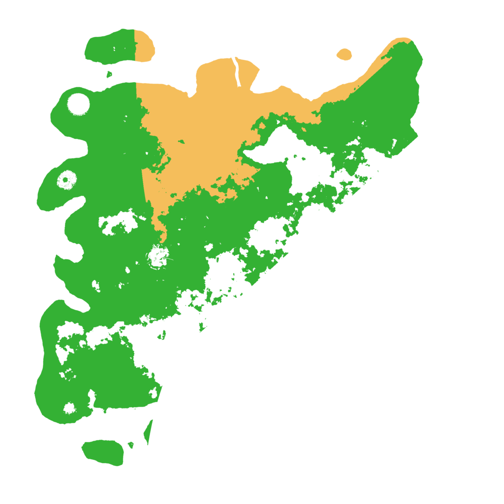 Biome Rust Map: Procedural Map, Size: 4000, Seed: 18652
