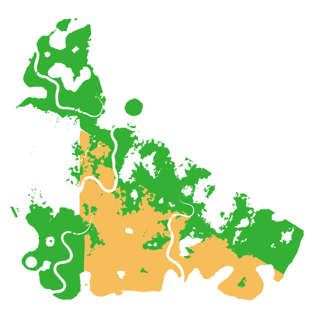 Biome Rust Map: Procedural Map, Size: 5000, Seed: 402950294