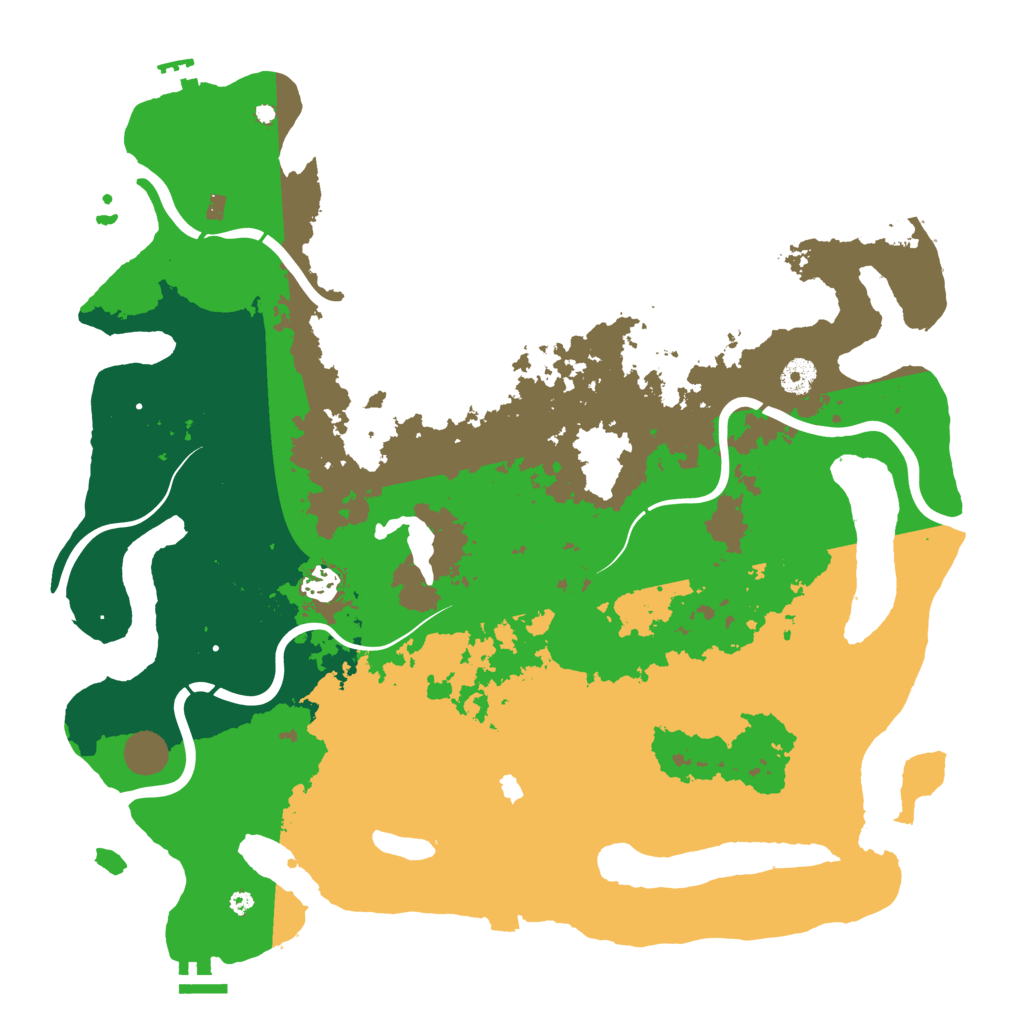 Biome Rust Map: Procedural Map, Size: 4250, Seed: 229073875