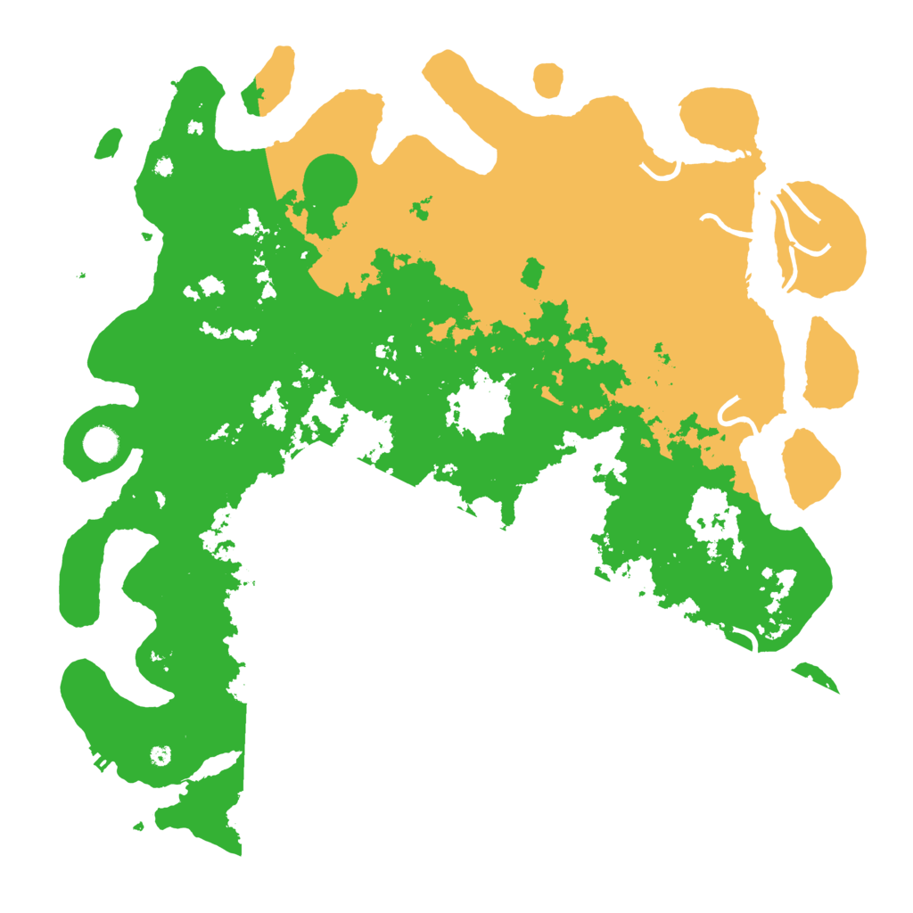 Biome Rust Map: Procedural Map, Size: 4500, Seed: 633406985