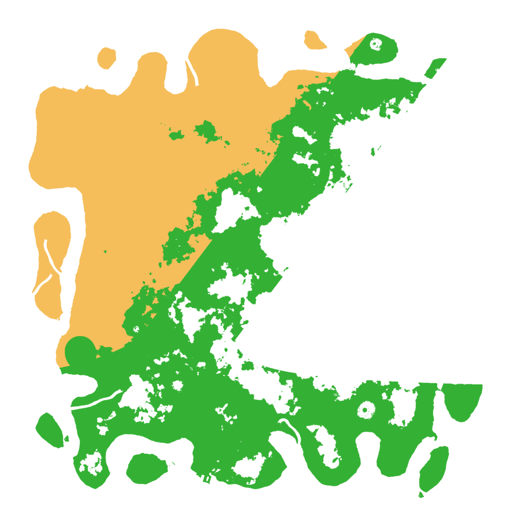 Biome Rust Map: Procedural Map, Size: 4500, Seed: 230954357