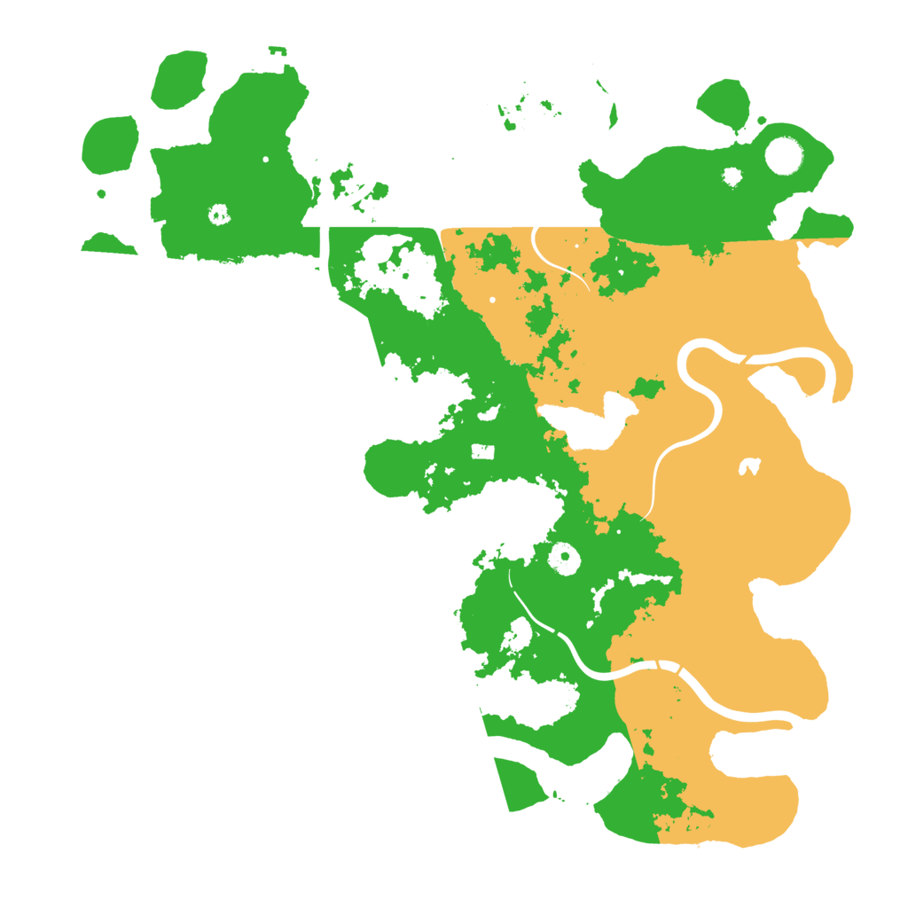 Biome Rust Map: Procedural Map, Size: 4250, Seed: 259898406