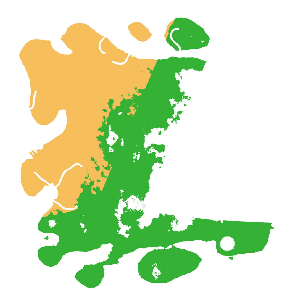 Biome Rust Map: Procedural Map, Size: 3700, Seed: 2015040370