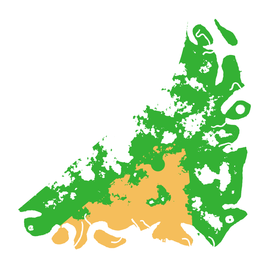 Biome Rust Map: Procedural Map, Size: 5000, Seed: 749657301