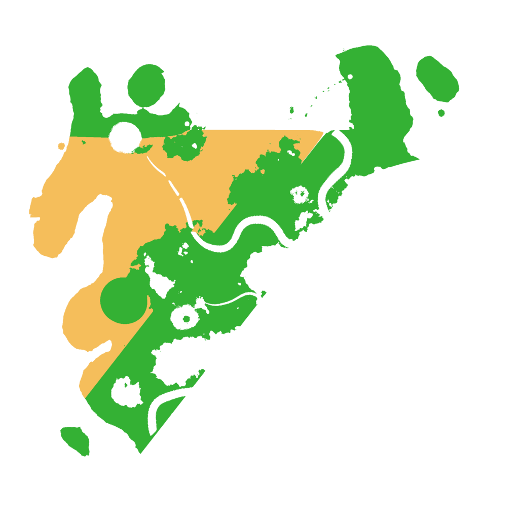 Biome Rust Map: Procedural Map, Size: 3000, Seed: 19944