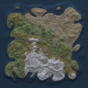 Thumbnail Rust Map: Procedural Map, Size: 4250, Seed: 1745027601, 17 Monuments