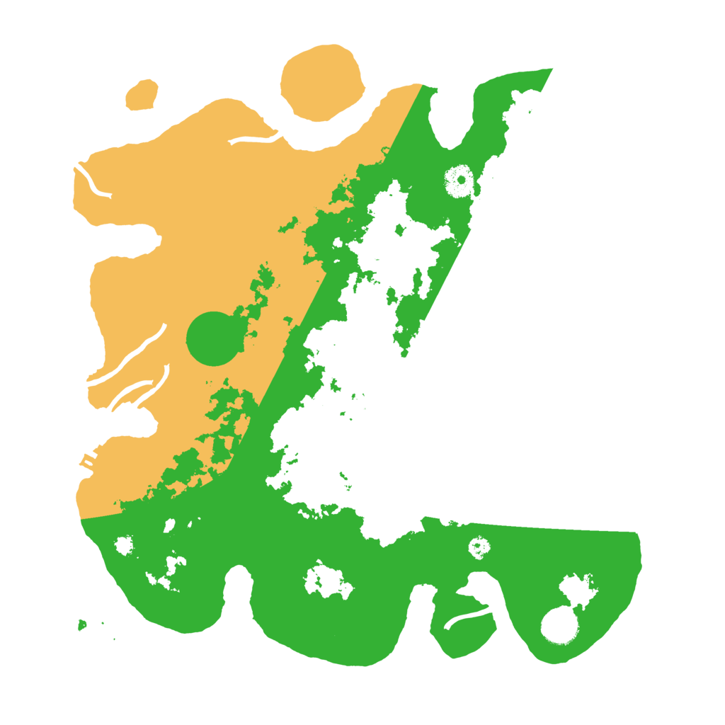 Biome Rust Map: Procedural Map, Size: 3500, Seed: 1868886649