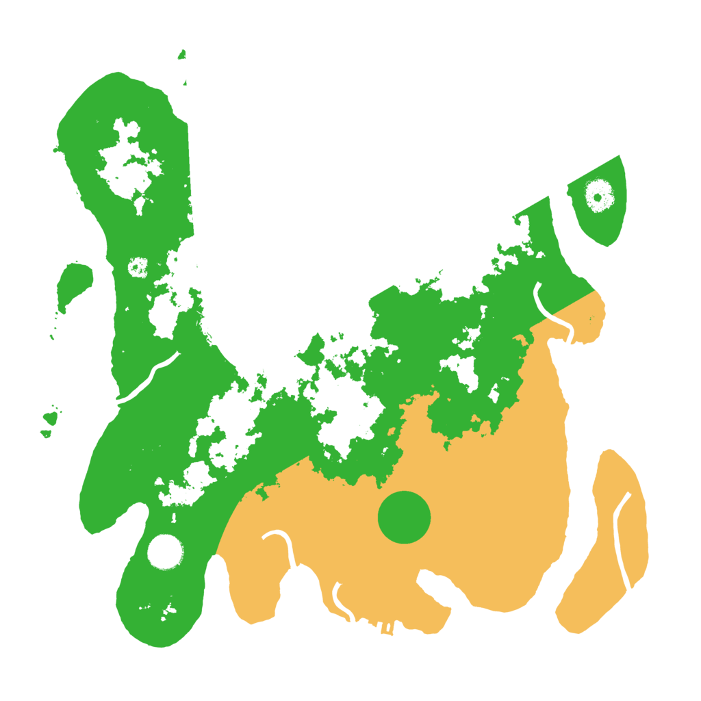 Biome Rust Map: Procedural Map, Size: 3500, Seed: 902793427