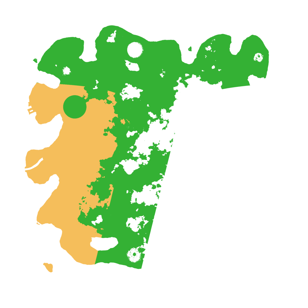 Biome Rust Map: Procedural Map, Size: 3500, Seed: 1027749846