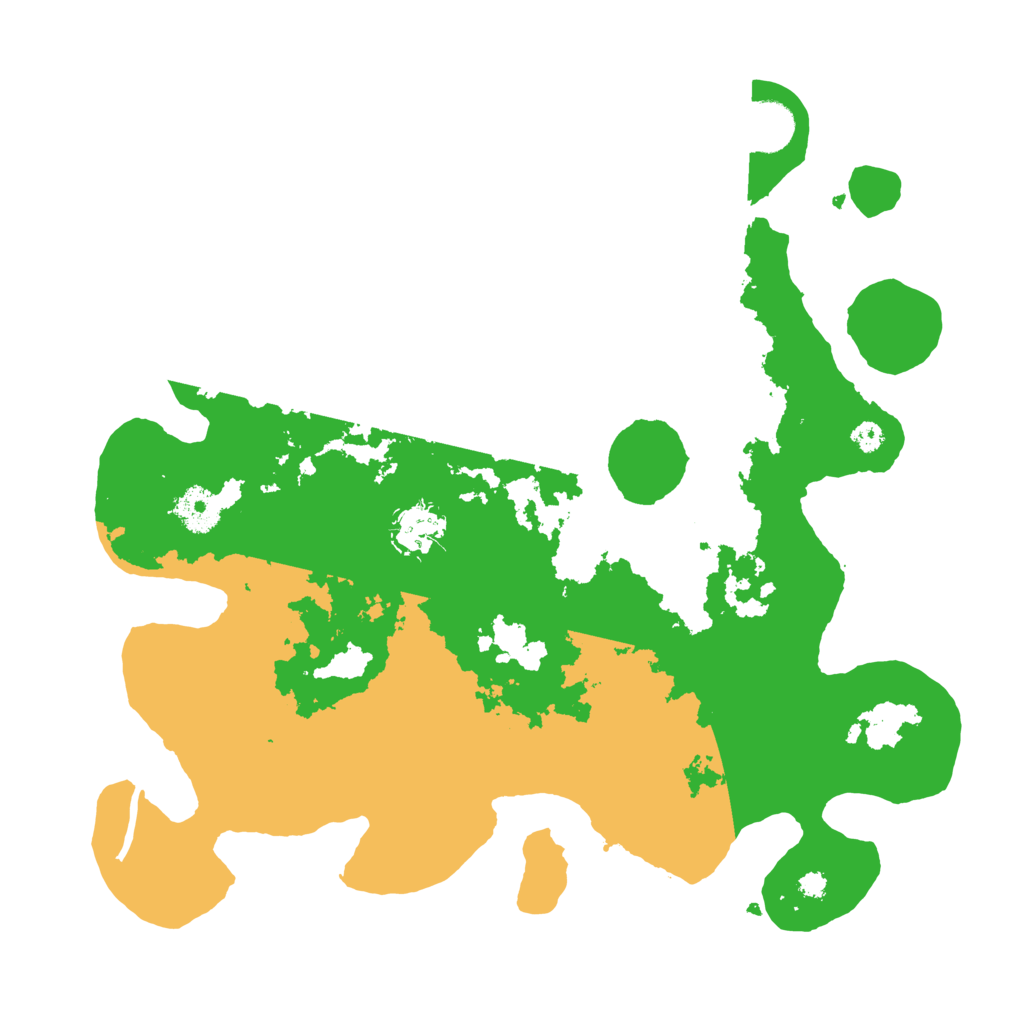 Biome Rust Map: Procedural Map, Size: 3500, Seed: 9290373