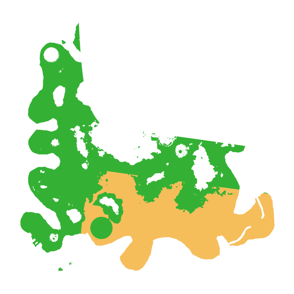 Biome Rust Map: Procedural Map, Size: 3500, Seed: 1911856824