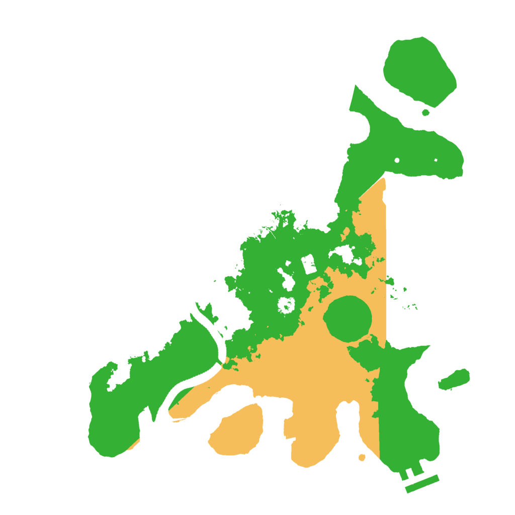 Biome Rust Map: Procedural Map, Size: 3000, Seed: 505202317