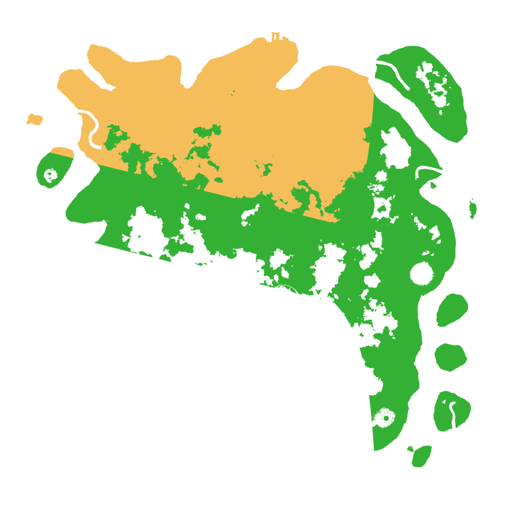 Biome Rust Map: Procedural Map, Size: 4000, Seed: 1060092373