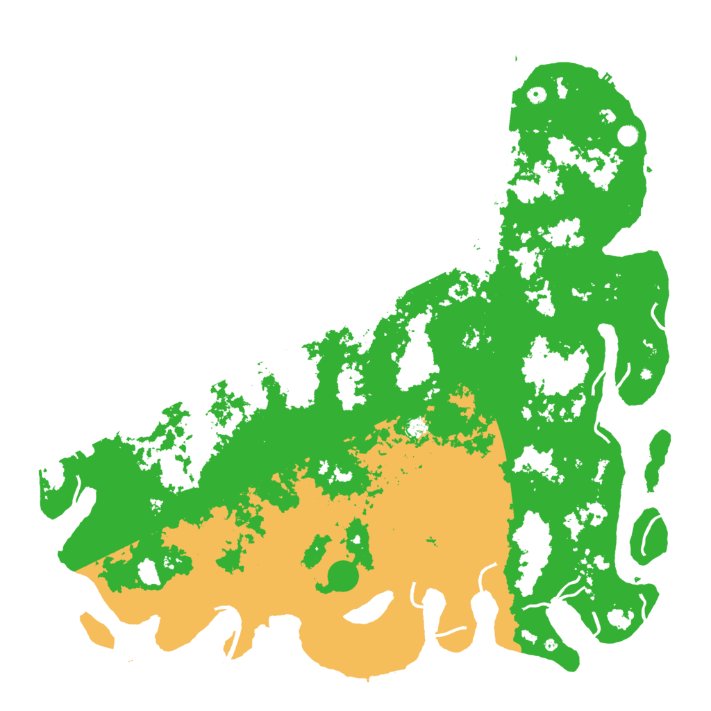 Biome Rust Map: Procedural Map, Size: 6000, Seed: 1862922932