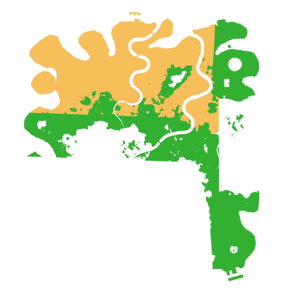 Biome Rust Map: Procedural Map, Size: 3850, Seed: 3324384