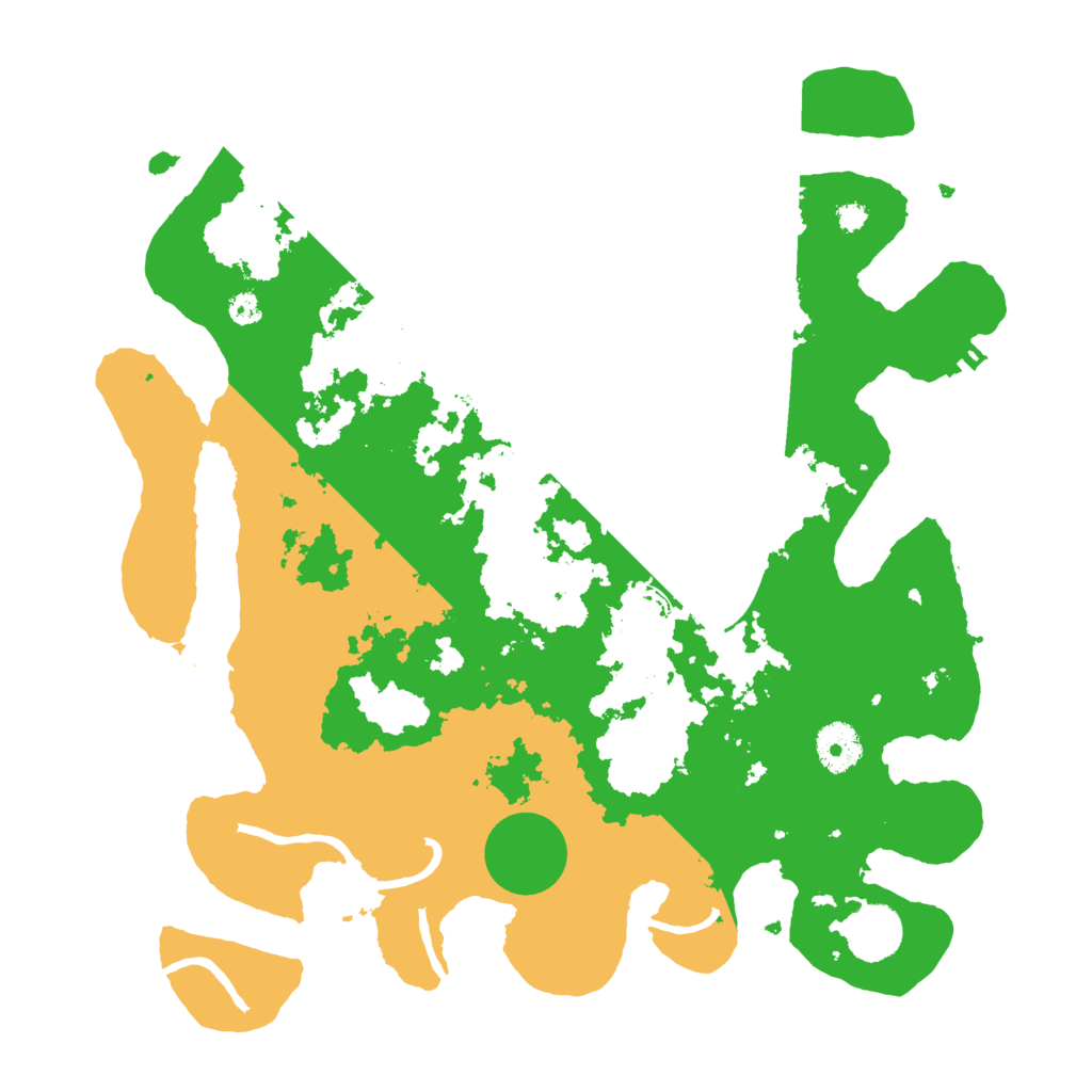 Biome Rust Map: Procedural Map, Size: 3500, Seed: 2010499375