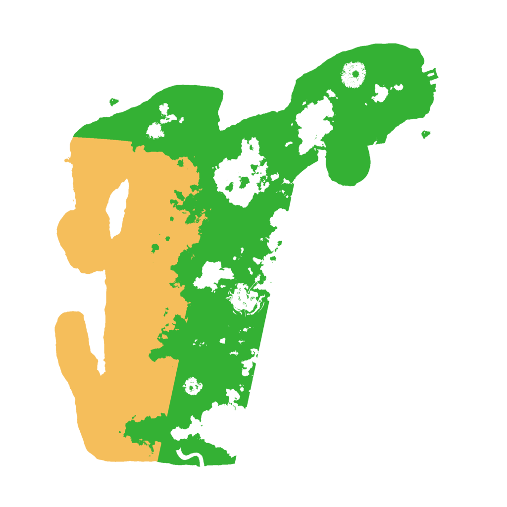 Biome Rust Map: Procedural Map, Size: 3000, Seed: 904965173