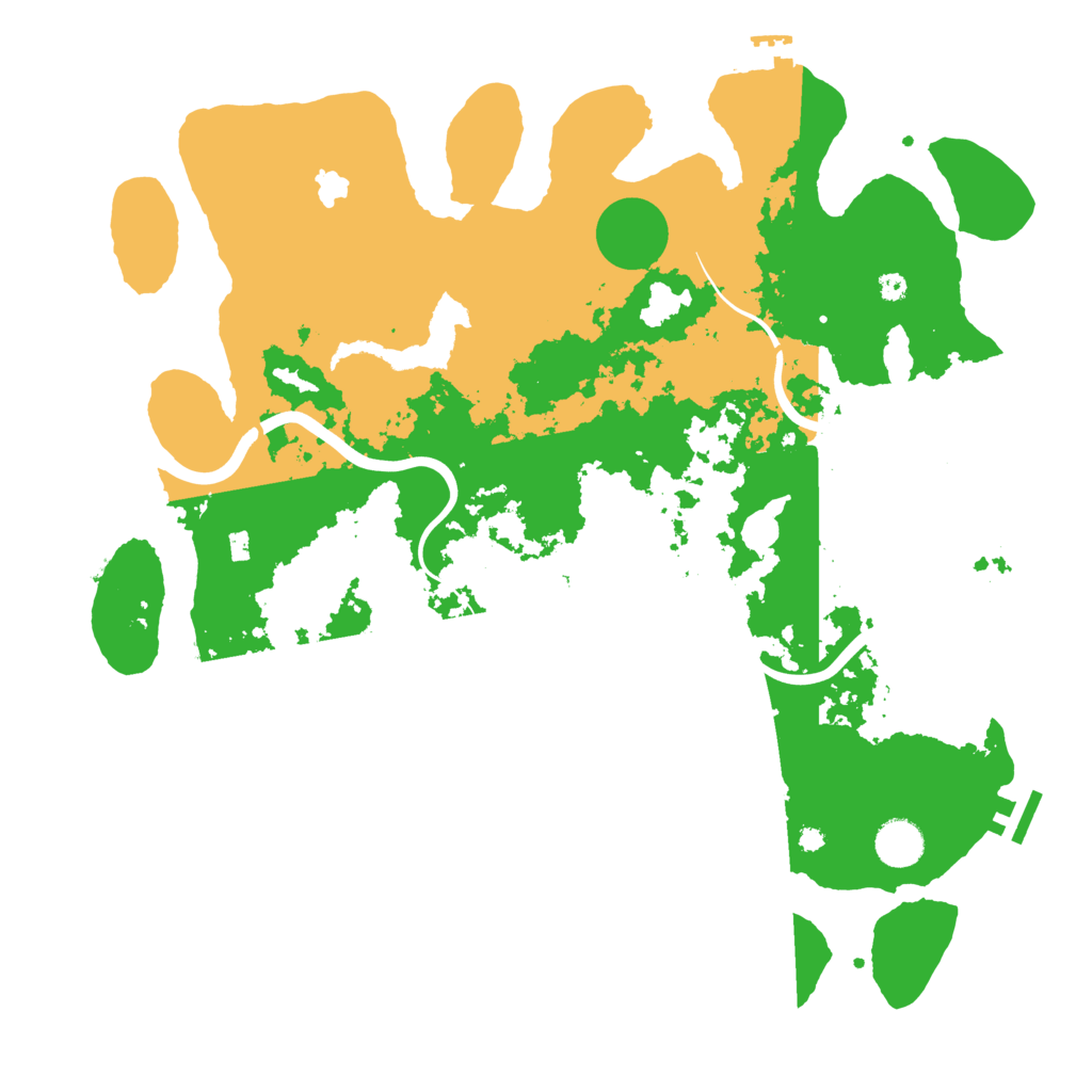 Biome Rust Map: Procedural Map, Size: 4000, Seed: 230159999