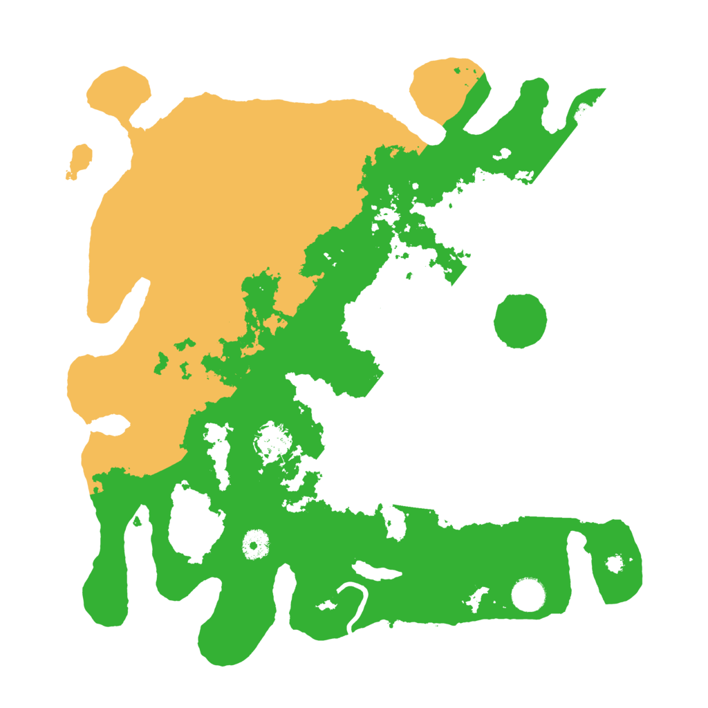 Biome Rust Map: Procedural Map, Size: 3700, Seed: 578546000