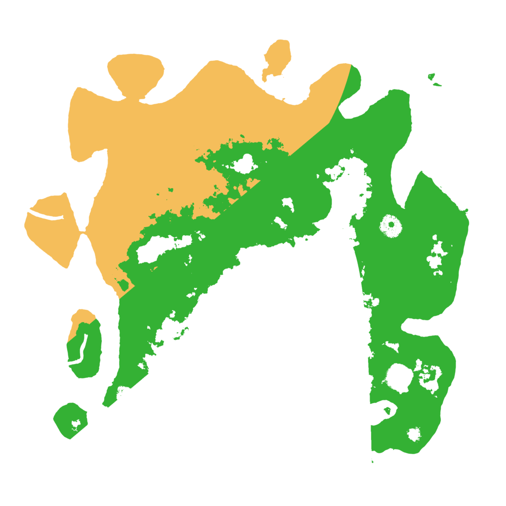 Biome Rust Map: Procedural Map, Size: 3500, Seed: 1872979935