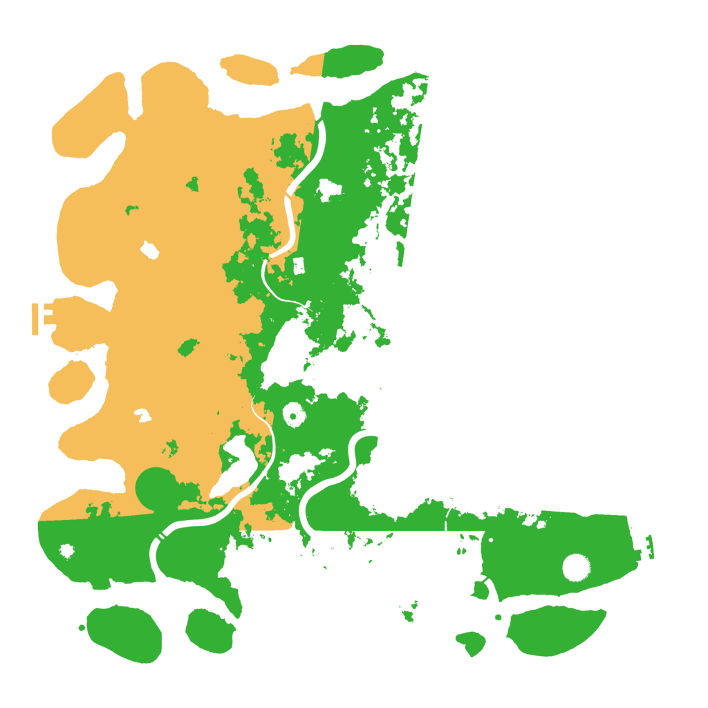 Biome Rust Map: Procedural Map, Size: 4500, Seed: 848202462