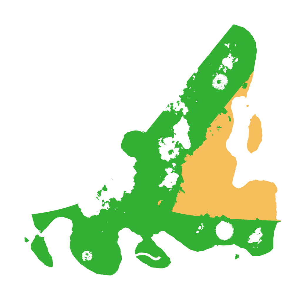 Biome Rust Map: Procedural Map, Size: 3000, Seed: 8678