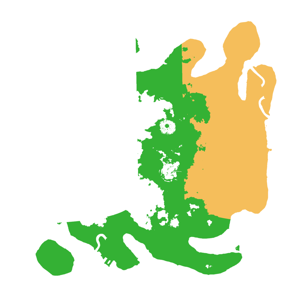 Biome Rust Map: Procedural Map, Size: 3000, Seed: 1120573445