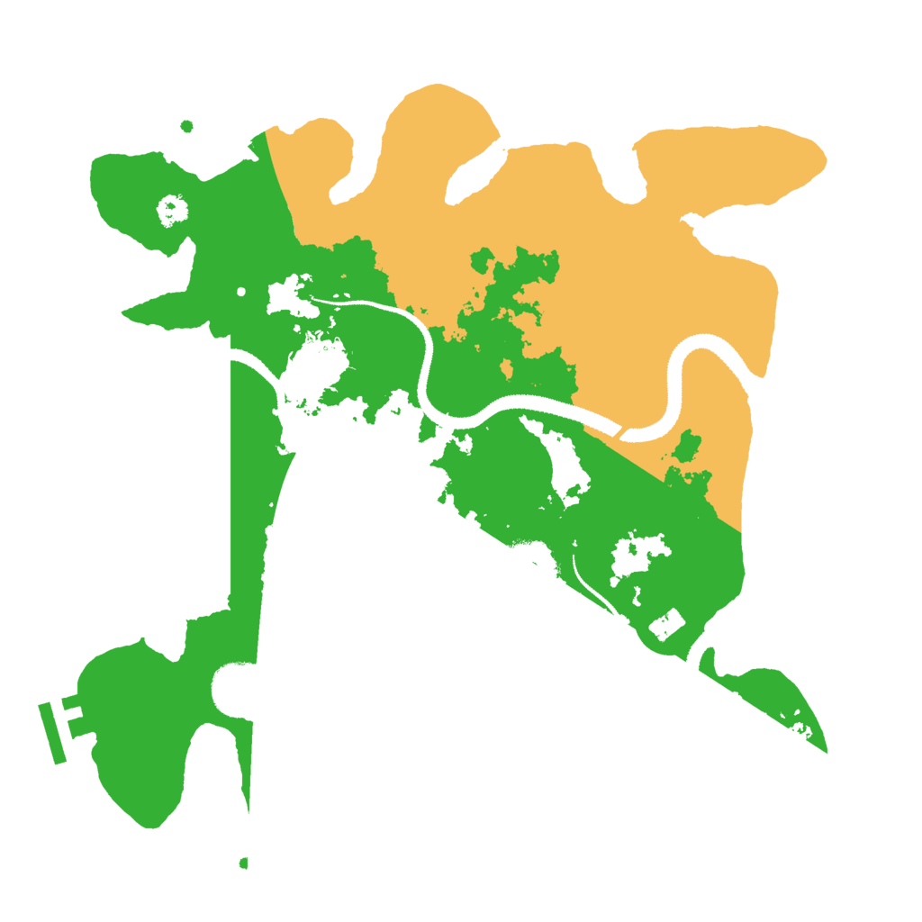 Biome Rust Map: Procedural Map, Size: 3000, Seed: 862639684
