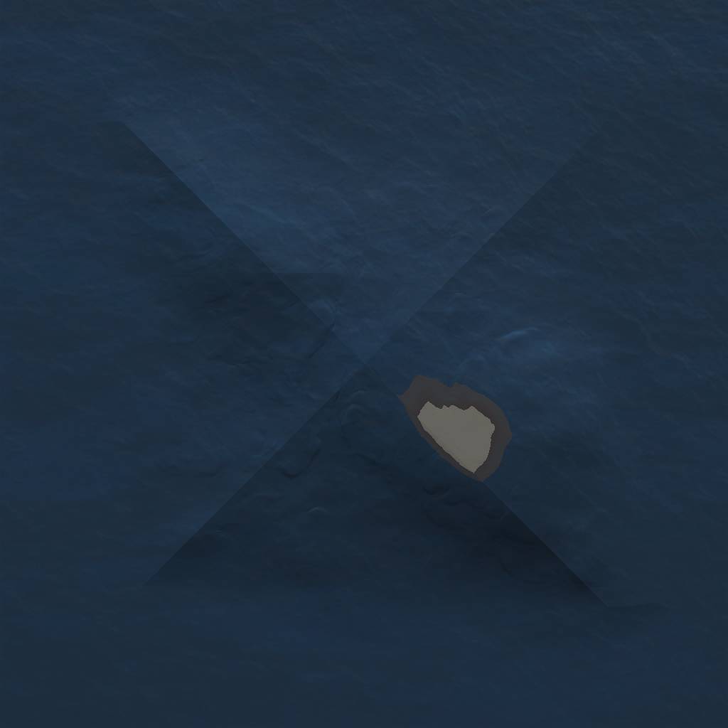 Rust Map: Procedural Map, Size: 1000, Seed: 84982, 3 Monuments