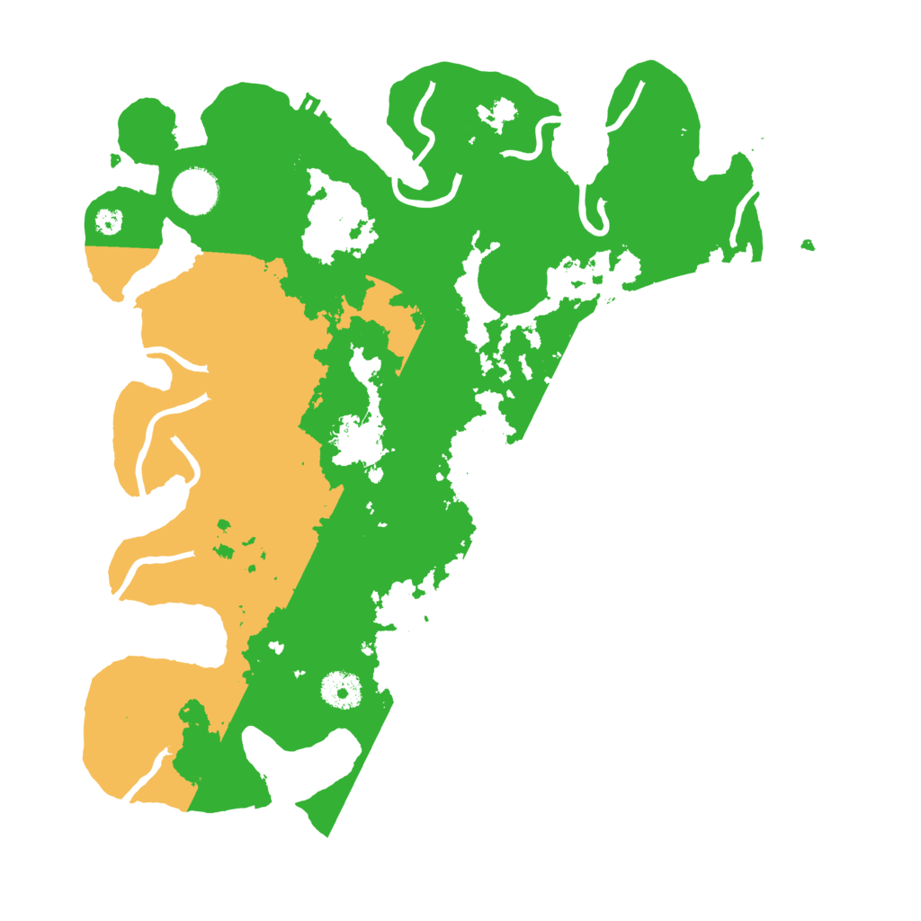 Biome Rust Map: Procedural Map, Size: 3500, Seed: 5471924