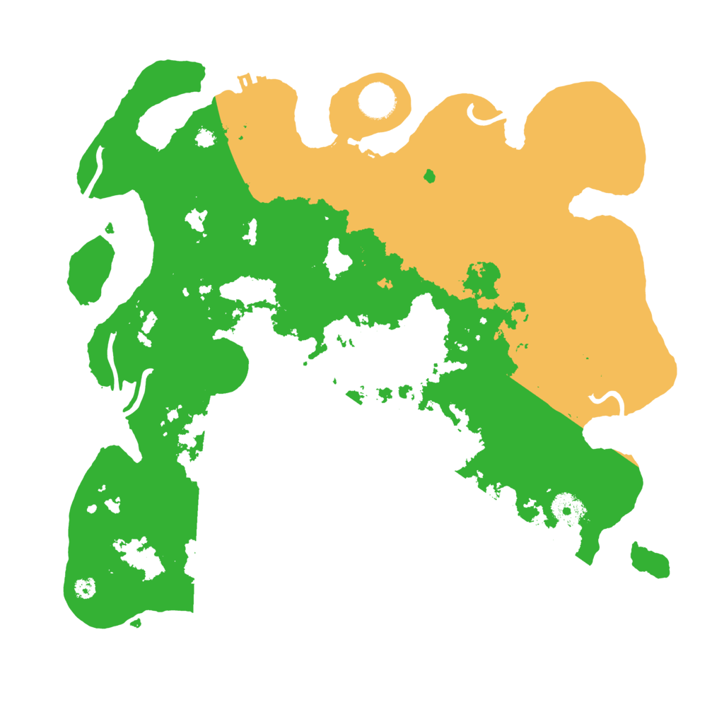 Biome Rust Map: Procedural Map, Size: 3500, Seed: 1504375675