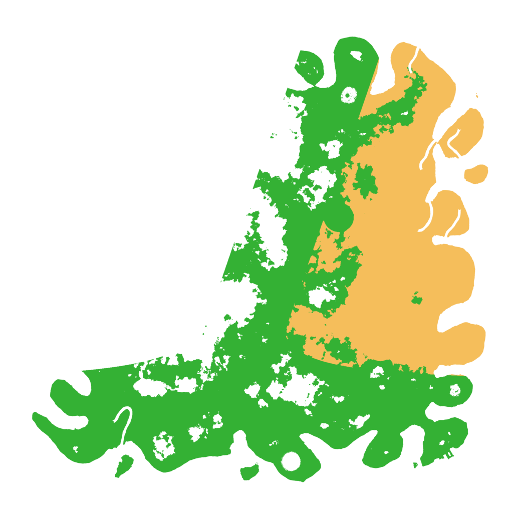 Biome Rust Map: Procedural Map, Size: 4800, Seed: 2127422009
