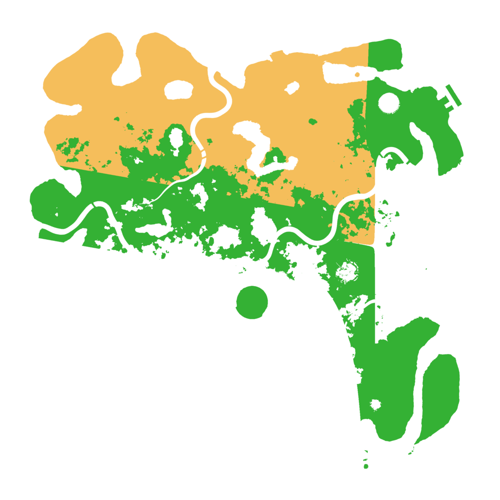 Biome Rust Map: Procedural Map, Size: 4250, Seed: 4577744