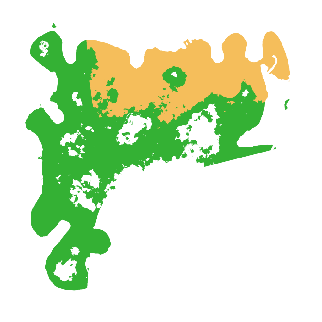 Biome Rust Map: Procedural Map, Size: 3500, Seed: 1605187990