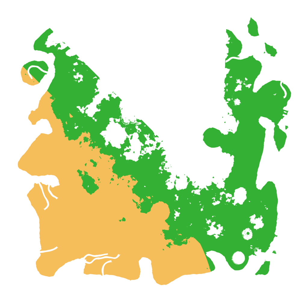 Biome Rust Map: Procedural Map, Size: 4250, Seed: 2875330