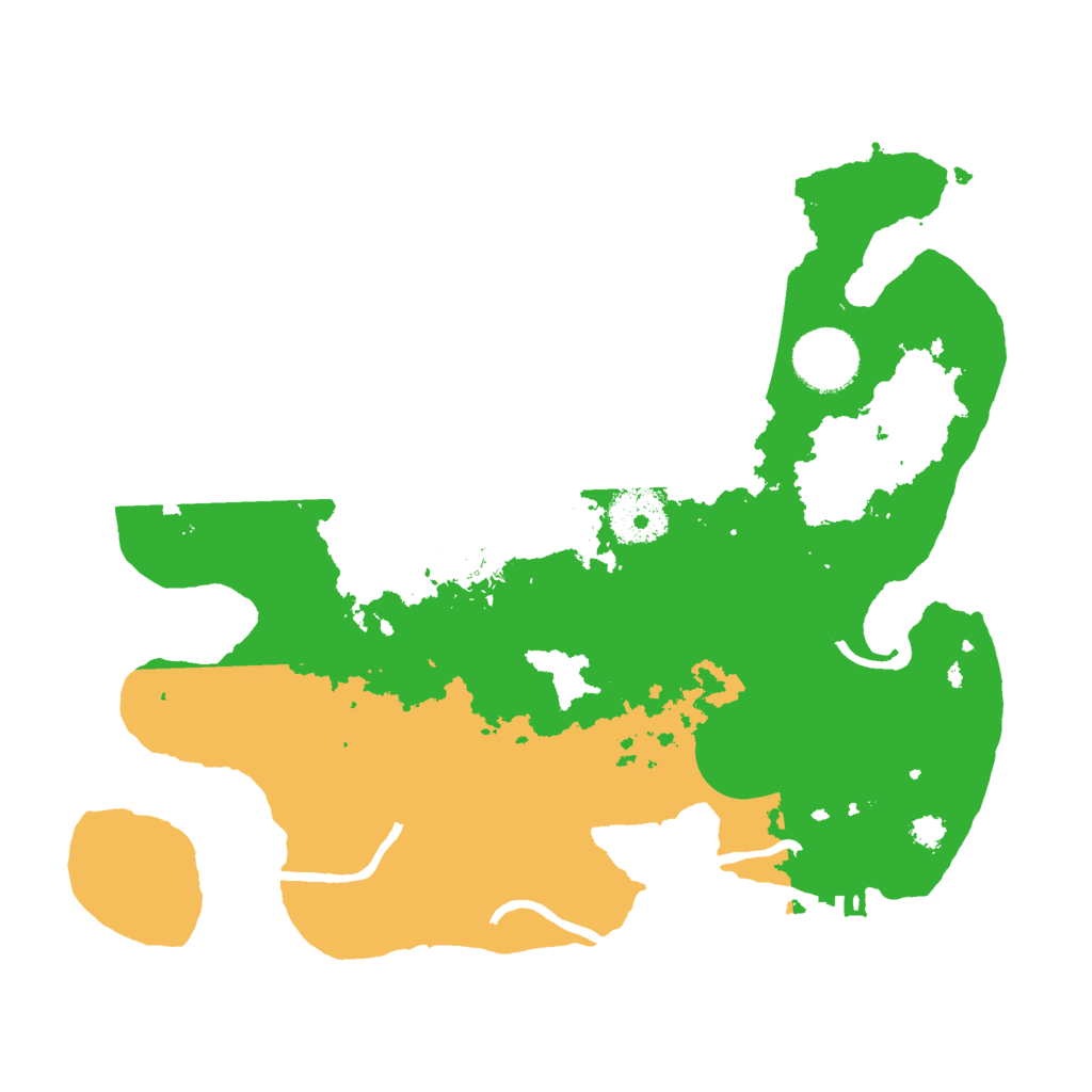 Biome Rust Map: Procedural Map, Size: 3000, Seed: 1849431670
