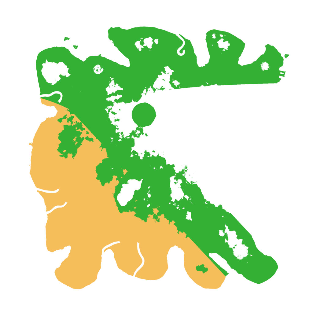 Biome Rust Map: Procedural Map, Size: 3500, Seed: 212381732