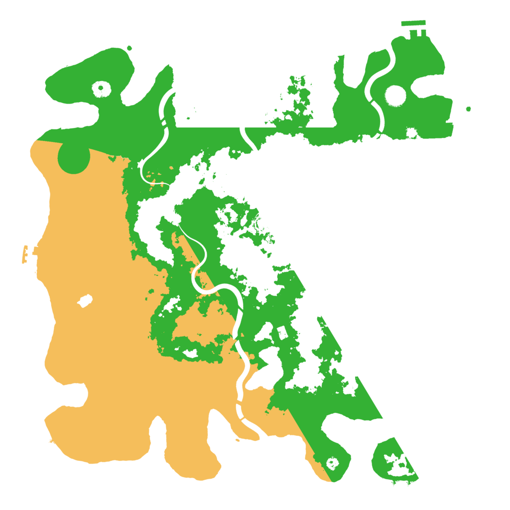Biome Rust Map: Procedural Map, Size: 4250, Seed: 1120997523