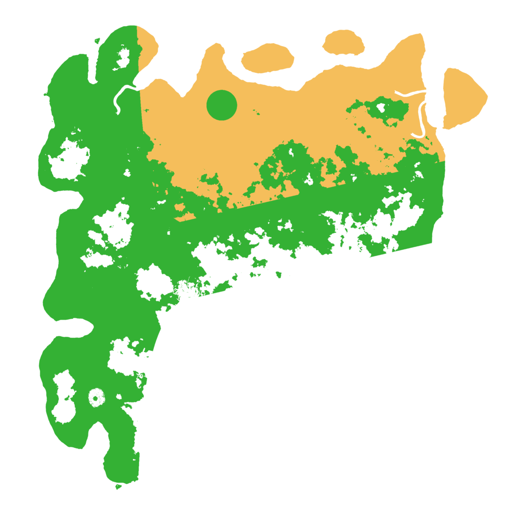 Biome Rust Map: Procedural Map, Size: 4444, Seed: 1740508384