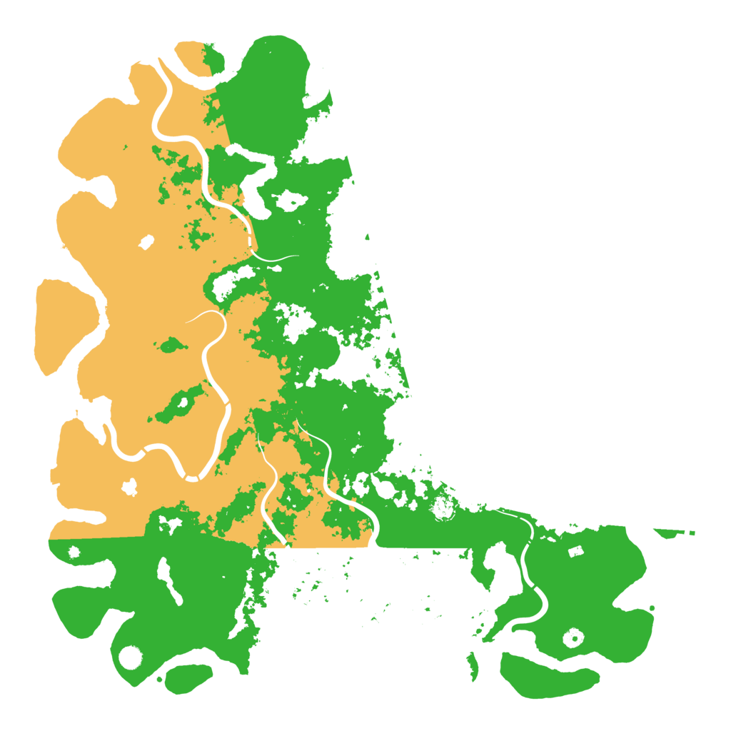 Biome Rust Map: Procedural Map, Size: 5500, Seed: 1016500