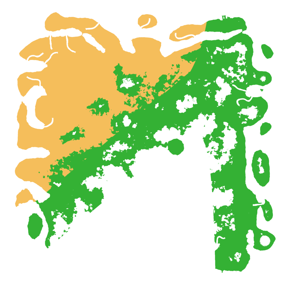 Biome Rust Map: Procedural Map, Size: 5000, Seed: 948662756