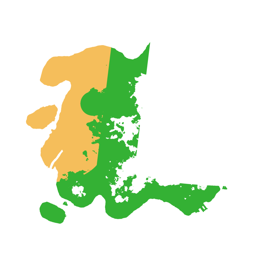 Biome Rust Map: Procedural Map, Size: 2800, Seed: 157