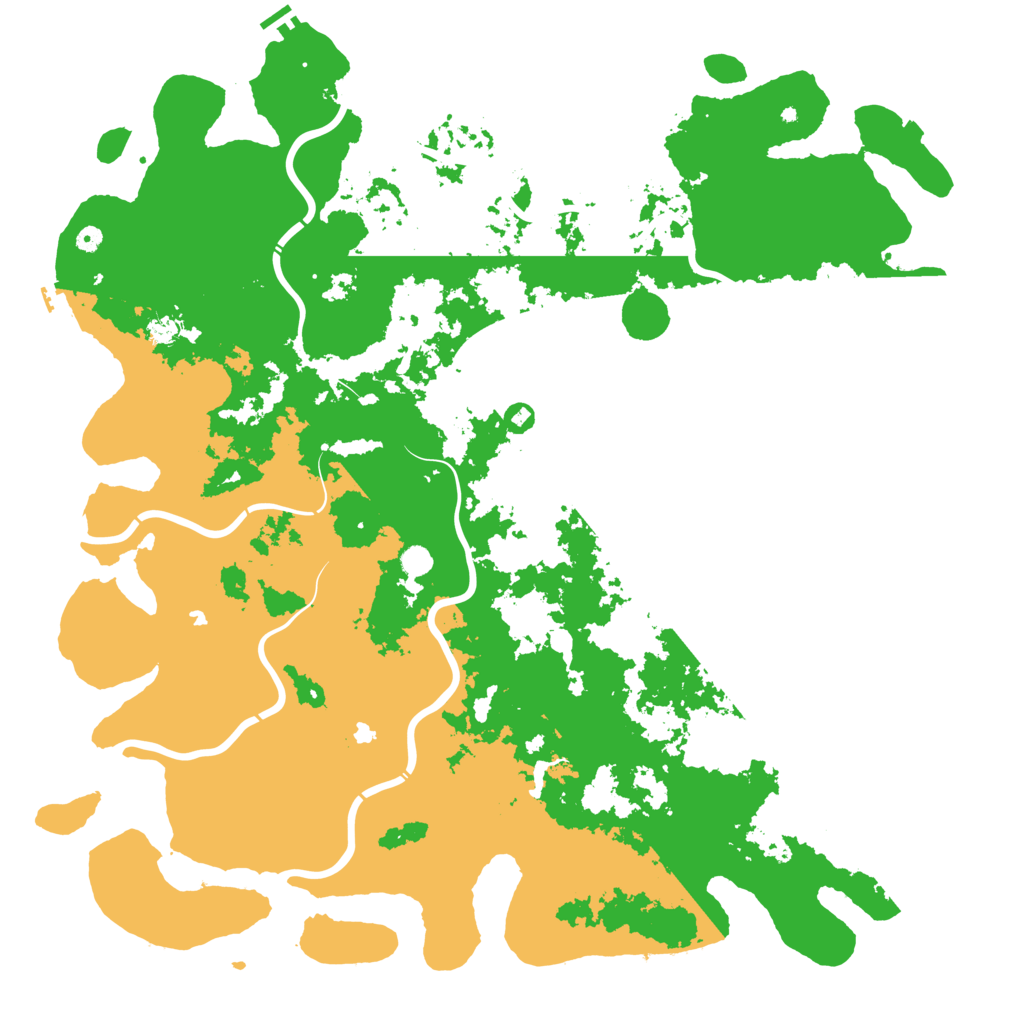 Biome Rust Map: Procedural Map, Size: 5952, Seed: 1337